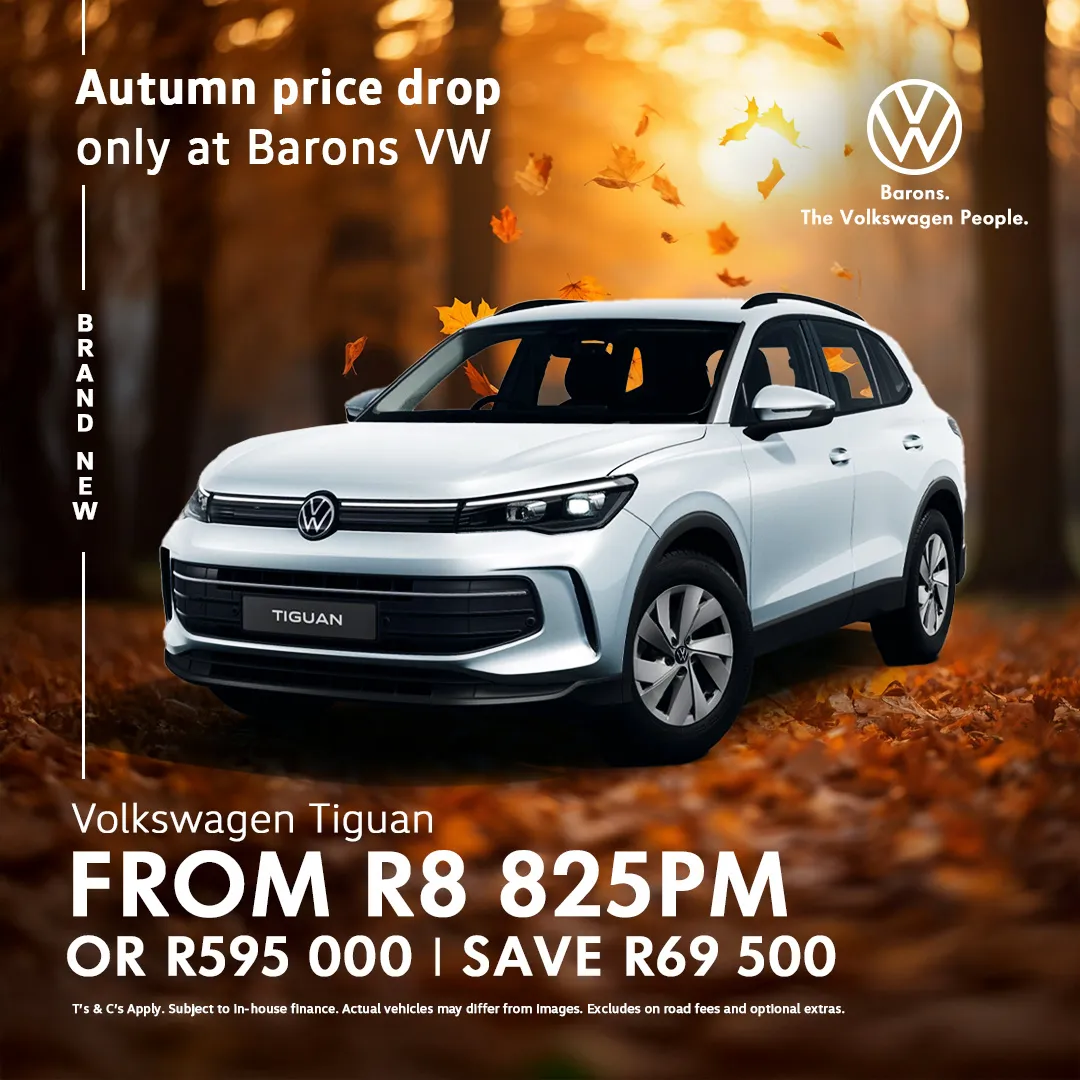 Autumn Price Drop – Volkswagen Tiguan