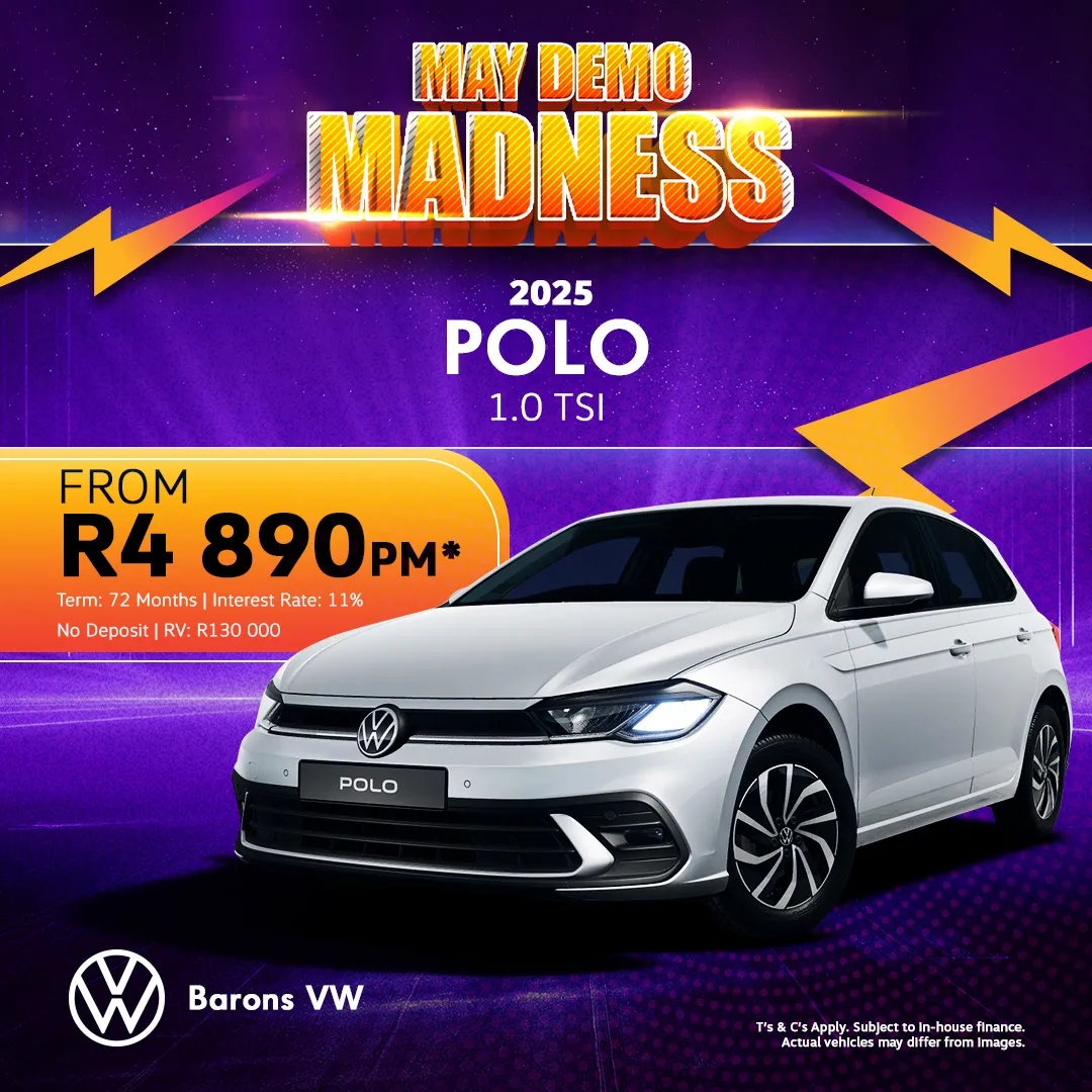 May Demo Madness – 2025 Polo 1.0 TSI