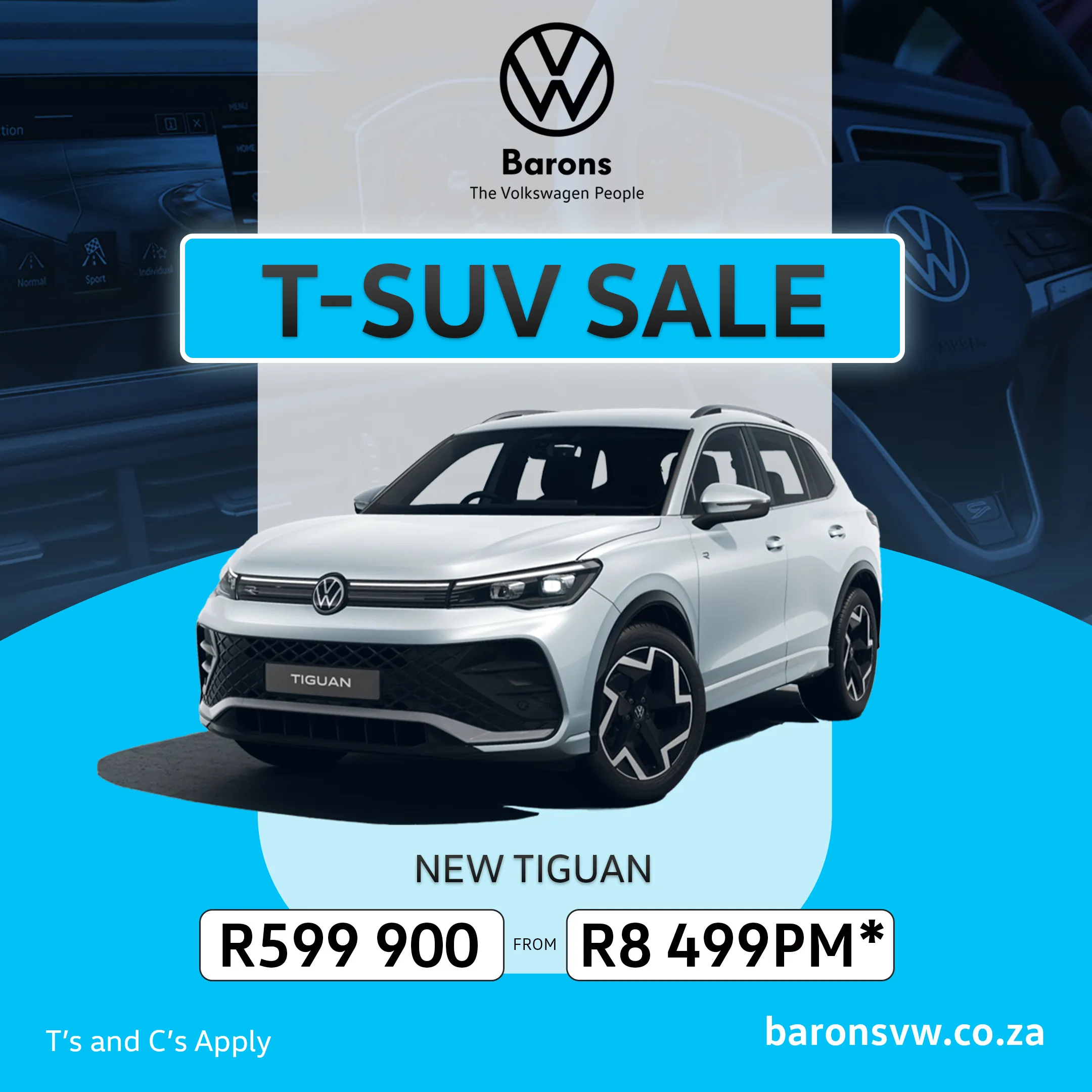 T-SUV SALE – New Tiguan